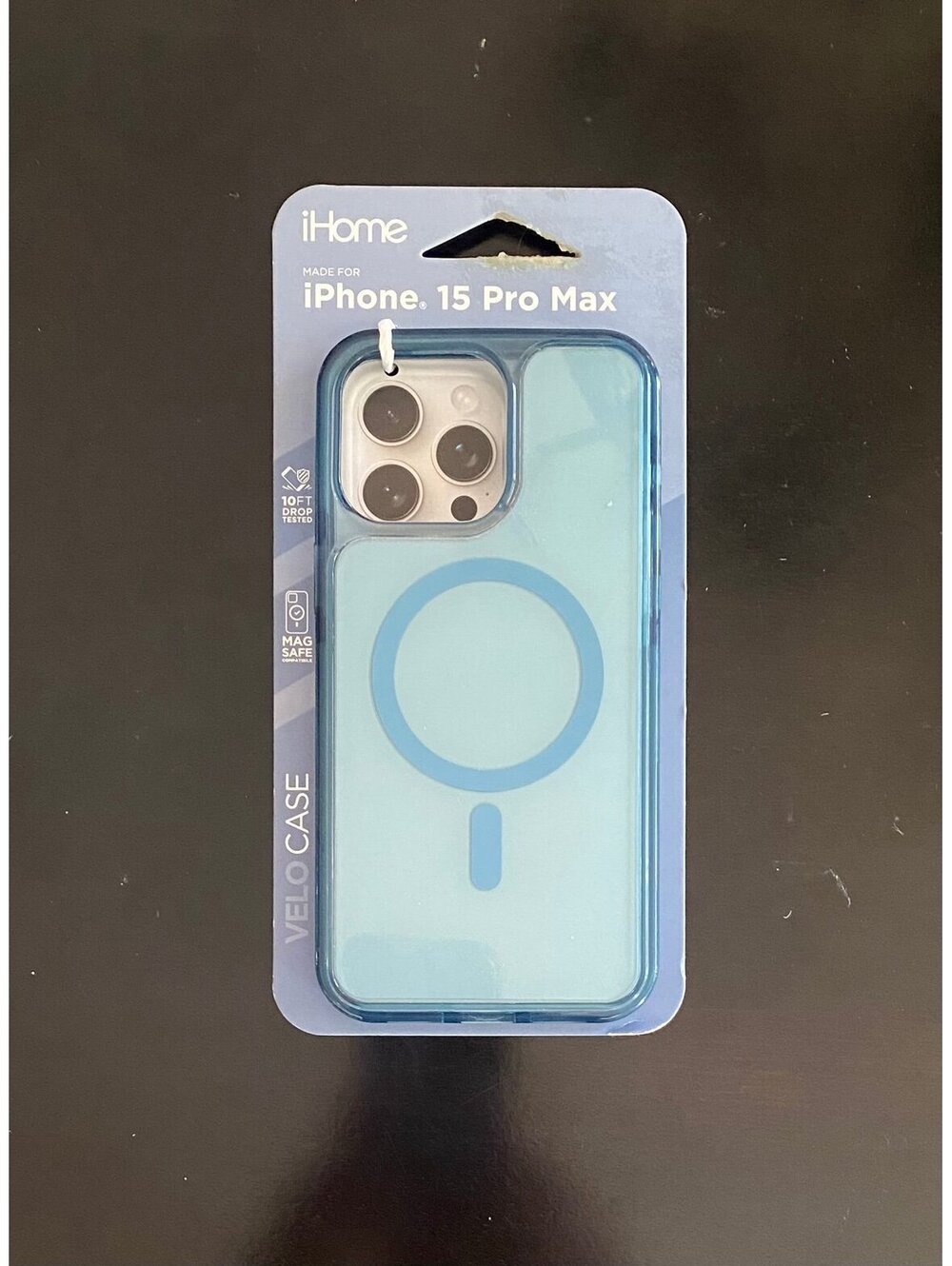 iHome Case for iPhone 15 Pro Max Dark Blue